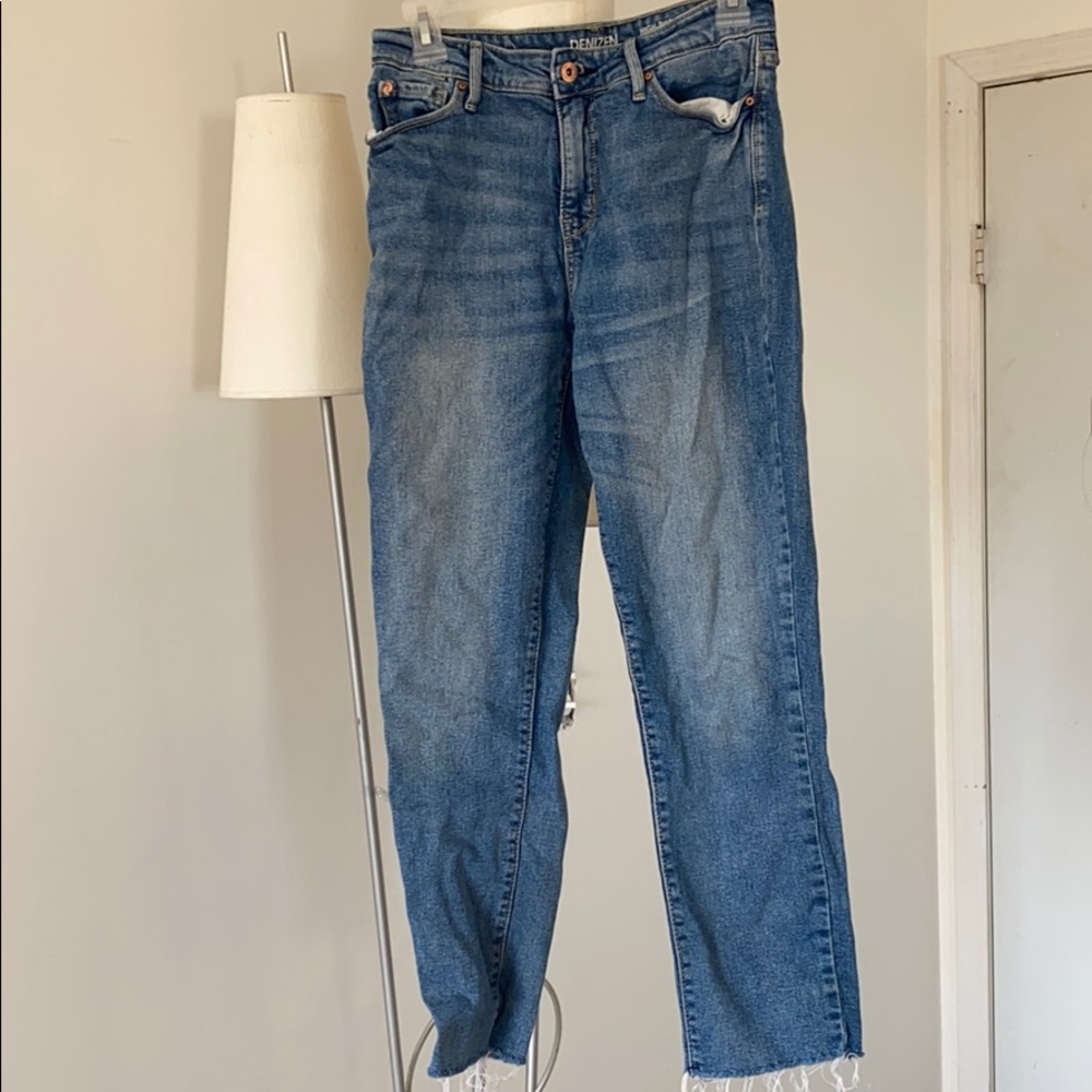 Levi’s, high rise ankle slim jeans